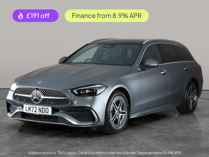 Mercedes-Benz C Class 2.0 C300e 25.4kWh AMG Line (Premium Plus) G-Tronic+ Euro 6 (s/s) 5dr