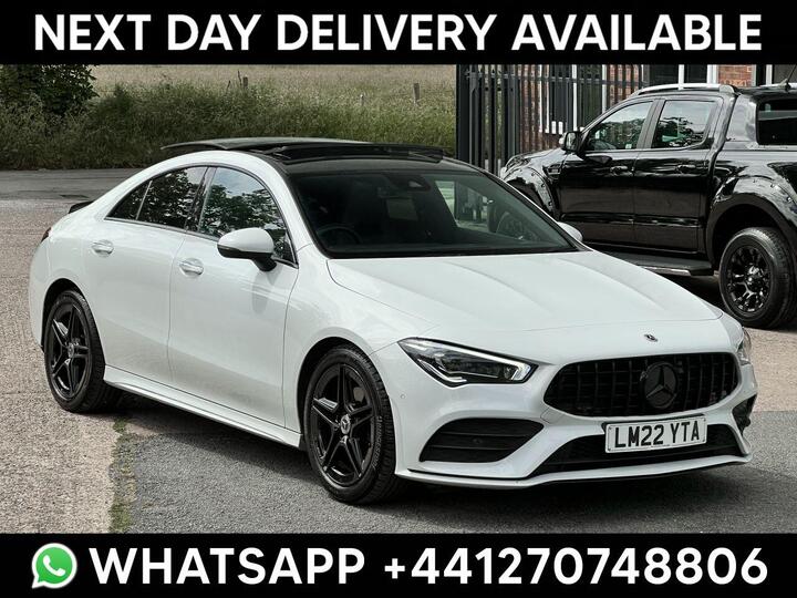 Mercedes-Benz CLA 1.3 CLA180 AMG Line (Premium Plus 2) Coupe 7G-DCT Euro 6 (s/s) 4dr Mercedes-Benz CLA 1.3 CLA180 AMG Line (Premium Plus 2) Coupe 7G-DCT Euro 6 (s/s) 4dr