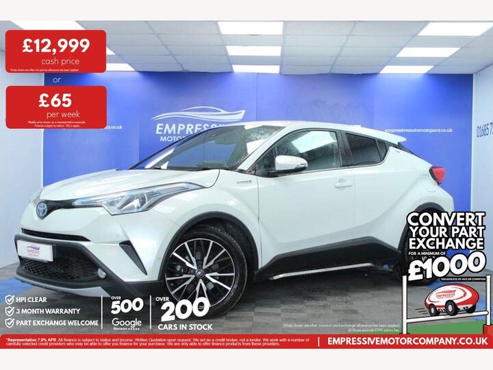 Toyota CHR 1.8 VVT-h Excel CVT Euro 6 (s/s) 5dr