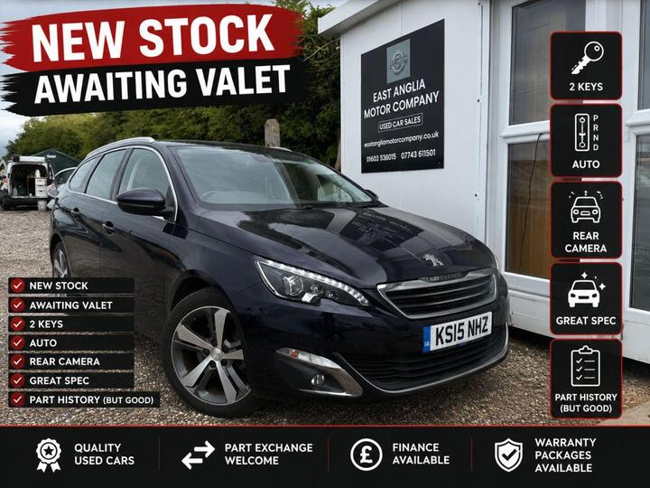 Peugeot 308 SW 2.0 BlueHDi Allure Auto Euro 6 (s/s) 5dr Peugeot 308 SW 2.0 BlueHDi Allure Auto Euro 6 (s/s) 5dr