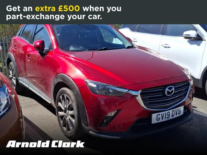 Mazda CX-3 2.0 SKYACTIV-G Sport Nav+ Auto Euro 6 (s/s) 5dr