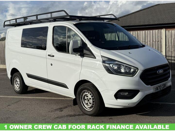 Ford TRANSIT CUSTOM 2.0 300 EcoBlue Trend Crew Van L1 H1 Euro 6 (s/s) 5dr (6 Seat) Ford TRANSIT CUSTOM 2.0 300 EcoBlue Trend Crew Van L1 H1 Euro 6 (s/s) 5dr (6 Seat)