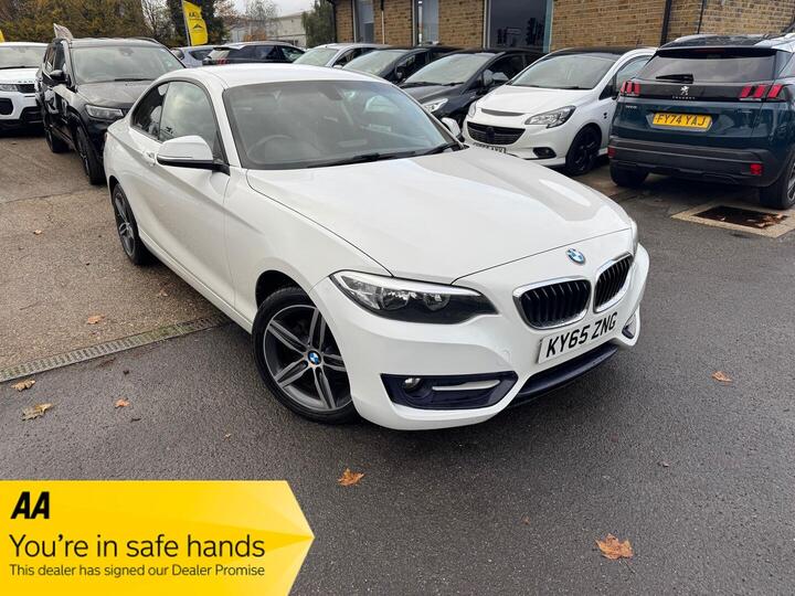 BMW 2 Series 2.0 218d Sport Auto Euro 6 (s/s) 2dr