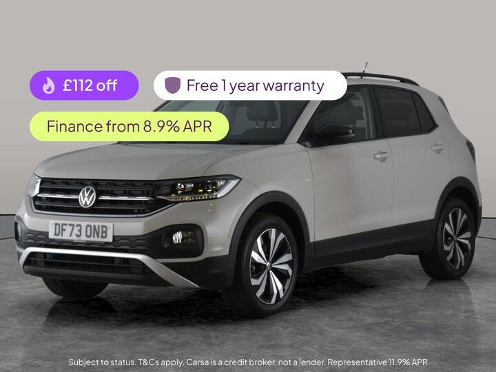 Volkswagen T-cross 1.0 TSI Black Edition DSG Euro 6 (s/s) 5dr