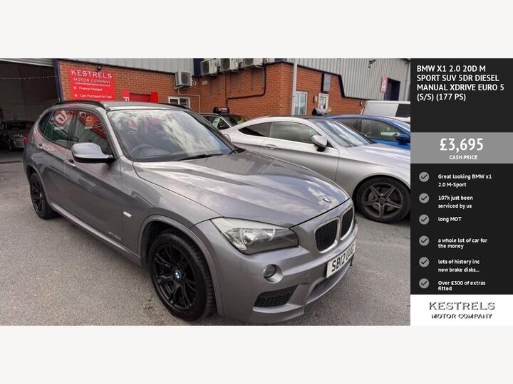 BMW X1 2.0 20d M Sport XDrive Euro 5 (s/s) 5dr