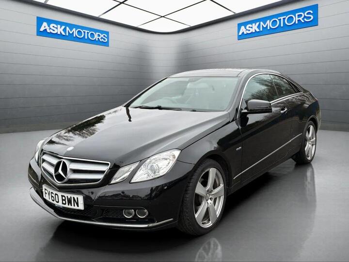 Mercedes-Benz E-CLASS 1.8 E250 CGI BlueEfficiency SE Tiptronic Euro 5 2dr Mercedes-Benz E-CLASS 1.8 E250 CGI BlueEfficiency SE Tiptronic Euro 5 2dr