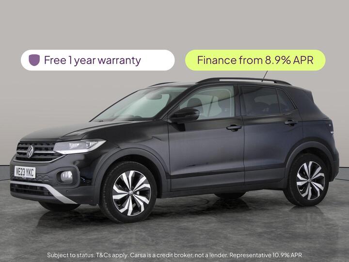 Volkswagen T-cross 1.0 TSI Black Edition Euro 6 (s/s) 5dr