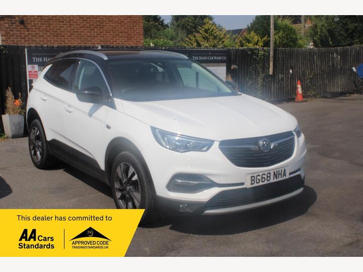 Vauxhall Grandland X 1.2 Turbo Sport Nav Euro 6 (s/s) 5dr