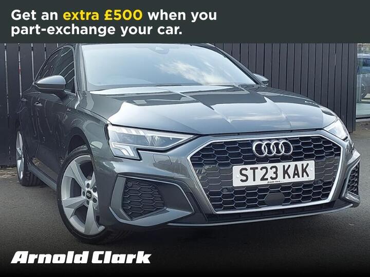 Audi A3 1.0 TFSI 30 S Line Sportback Euro 6 (s/s) 5dr