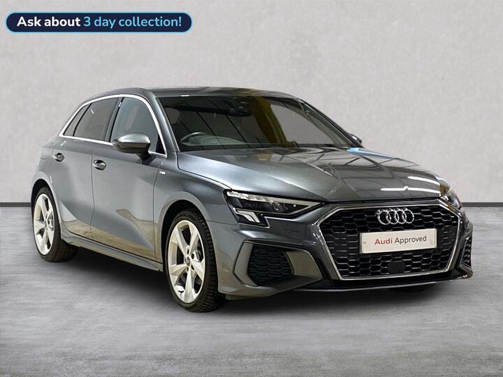 Audi A3 1.0 TFSI 30 S Line Sportback S Tronic Euro 6 (s/s) 5dr