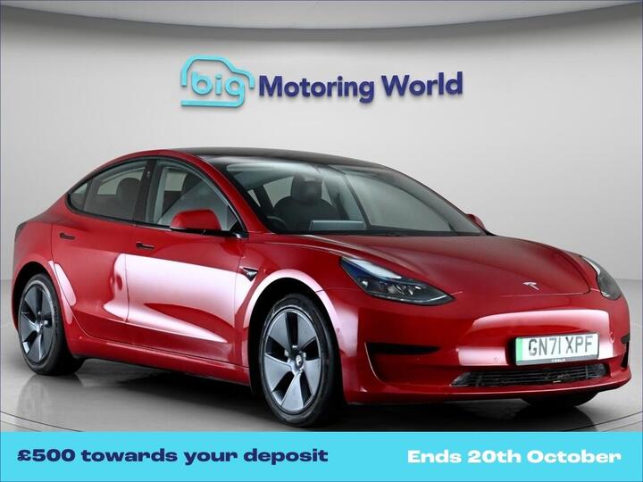 Tesla Model 3 Standard Range Plus Auto RWD 4dr