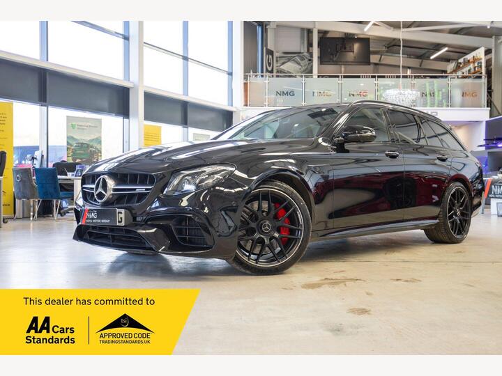 Mercedes-Benz E-CLASS 4.0 E63 V8 BiTurbo AMG S SpdS MCT 4MATIC+ Euro 6 (s/s) 5dr Mercedes-Benz E-CLASS 4.0 E63 V8 BiTurbo AMG S SpdS MCT 4MATIC+ Euro 6 (s/s) 5dr