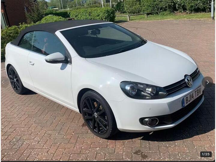 Volkswagen Golf 2.0 TDI BlueMotion Tech GT Cabriolet DSG Euro 5 (s/s) 2dr