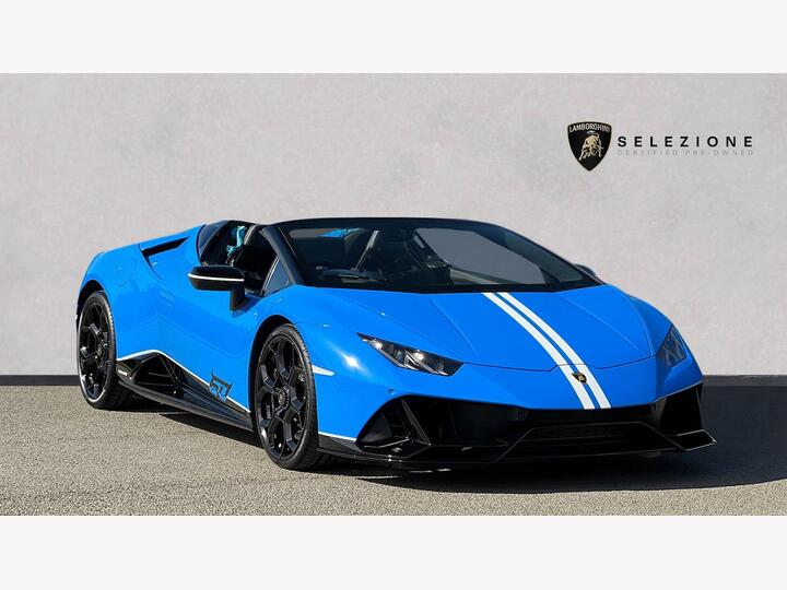 Lamborghini HURACÁN 5.2 V10 LP 640-4 EVO 60th Anniversary Spyder LDF 4WD Euro 6 (s/s) 2dr