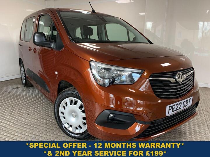 Vauxhall COMBO LIFE 1.5 Turbo D Edition Euro 6 (s/s) 5dr
