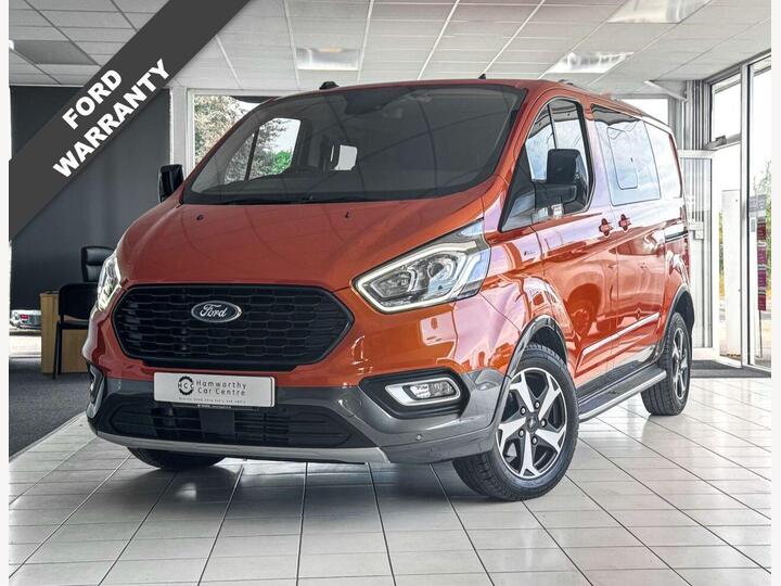 Ford TRANSIT CUSTOM 2.0 320 EcoBlue Active Crew Van L1 H1 Euro 6 (s/s) 5dr Ford TRANSIT CUSTOM 2.0 320 EcoBlue Active Crew Van L1 H1 Euro 6 (s/s) 5dr