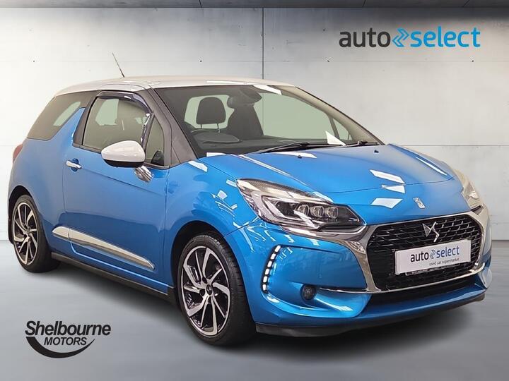 DS AUTOMOBILES AUTOMOBILES   3 1.2 PureTech Elegance Hatchback 3d 1.2 PureTech Elegance EAT6 Euro 6 (s/s) 3dr