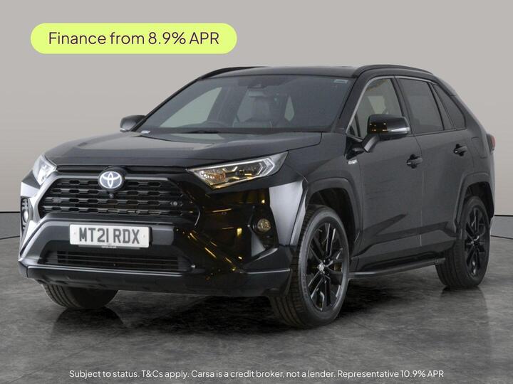 Toyota RAV4 2.5 VVT-h Black Edition CVT Euro 6 (s/s) 5dr