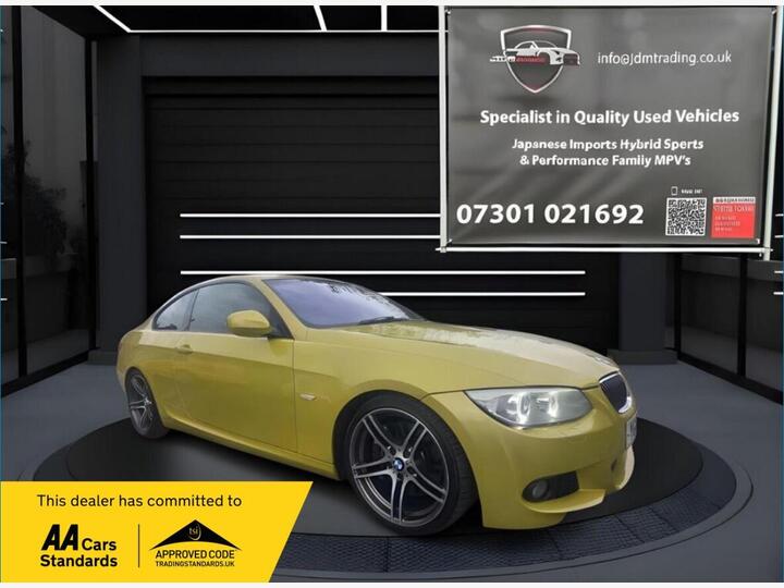 BMW 3 Series 3.0 335d M Sport Steptronic Euro 5 2dr BMW 3 Series 3.0 335d M Sport Steptronic Euro 5 2dr