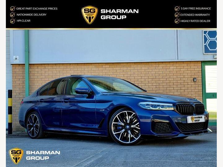 BMW 5 Series 3.0 545e 12kWh M Sport Steptronic XDrive Euro 6 (s/s) 4dr BMW 5 Series 3.0 545e 12kWh M Sport Steptronic XDrive Euro 6 (s/s) 4dr