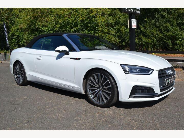 Audi A5 Cabriolet 2.0 TFSI 40 S Line S Tronic Euro 6 (s/s) 2dr