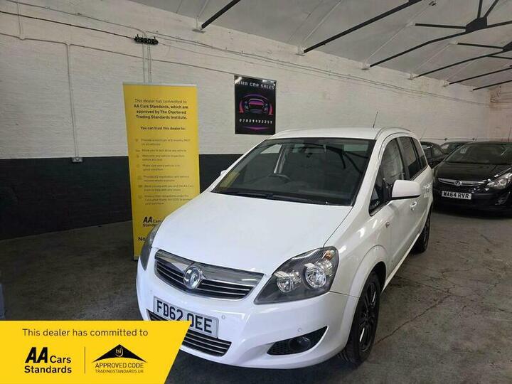 Vauxhall Zafira 1.6 16V Design Euro 5 5dr (SNav)