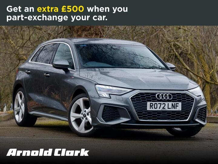 Audi A3 1.5 TFSI 35 S Line Sportback S Tronic Euro 6 (s/s) 5dr
