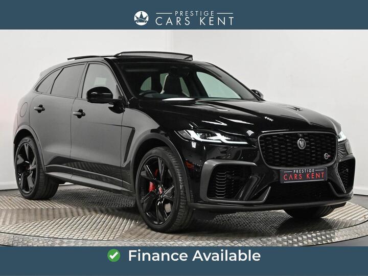 Jaguar F-PACE 5.0 P550 V8 SVR Quickshift AWD Euro 6 (s/s) 5dr