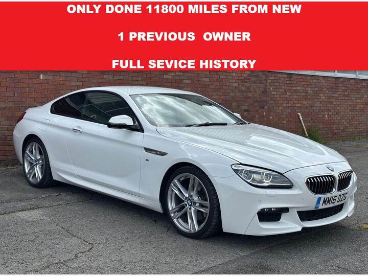BMW 6 SERIES 3.0 640d M Sport Auto Euro 6 (s/s) 2dr