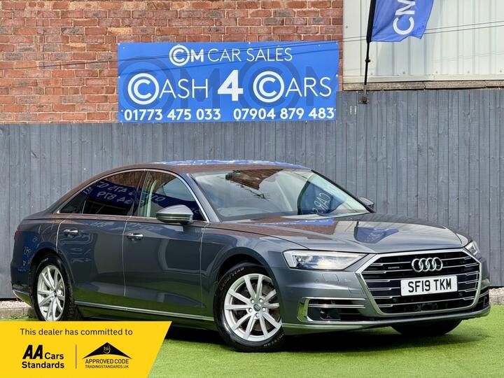 Audi A8 3.0 TDI V6 50 Tiptronic Quattro Euro 6 (s/s) 4dr