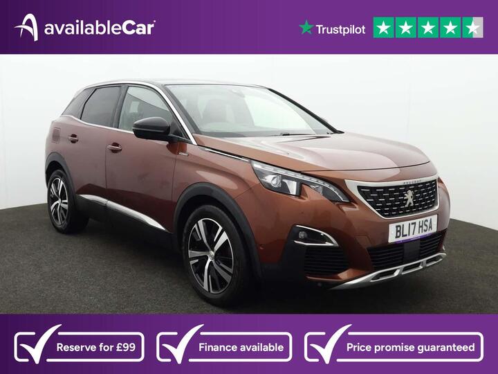 Peugeot 3008 1.2 PureTech GT Line EAT Euro 6 (s/s) 5dr Peugeot 3008 1.2 PureTech GT Line EAT Euro 6 (s/s) 5dr