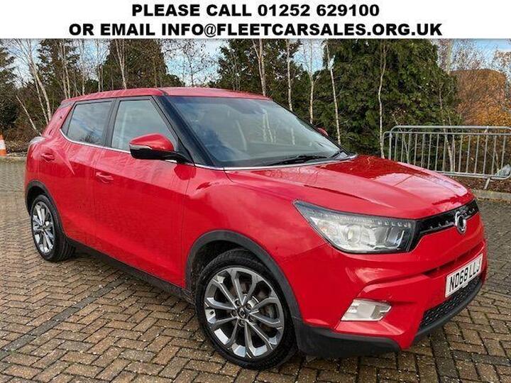 SsangYong TIVOLI 1.6 E-XDi ELX Red Edition Auto Euro 6 5dr SsangYong TIVOLI 1.6 E-XDi ELX Red Edition Auto Euro 6 5dr