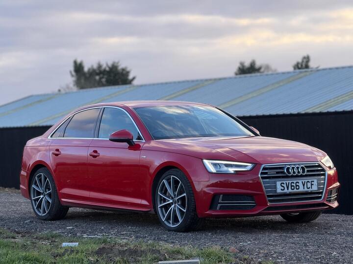 Audi A4 2.0 TFSI S Line S Tronic Quattro Euro 6 (s/s) 4dr
