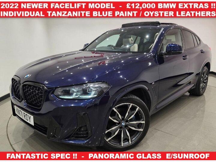 BMW X4 2.0 20d MHT M Sport Auto XDrive Euro 6 (s/s) 5dr