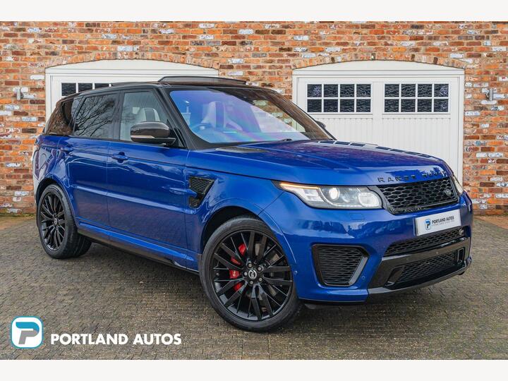 Land Rover Range Rover Sport 5.0 V8 SVR Auto 4WD Euro 6 (s/s) 5dr Land Rover Range Rover Sport 5.0 V8 SVR Auto 4WD Euro 6 (s/s) 5dr