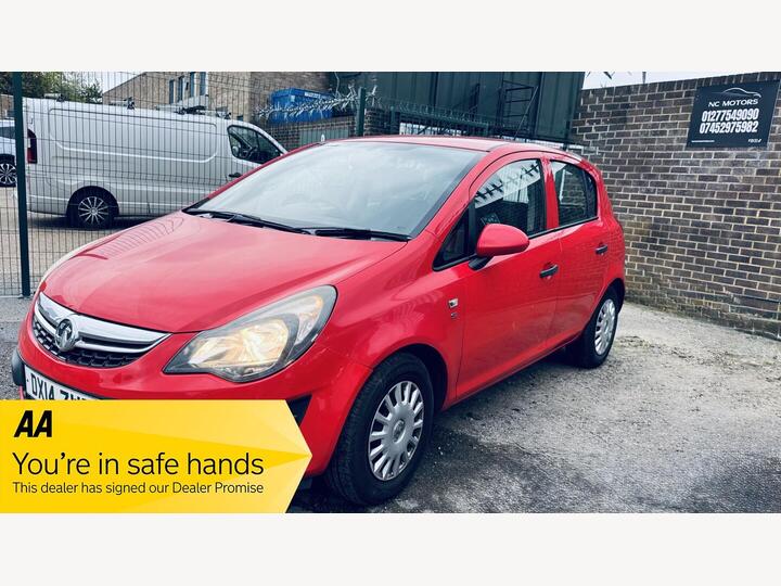 Vauxhall Corsa 1.2i EcoFLEX 16V S Euro 5 (s/s) 5dr (A/C) Vauxhall Corsa 1.2i EcoFLEX 16V S Euro 5 (s/s) 5dr (A/C)