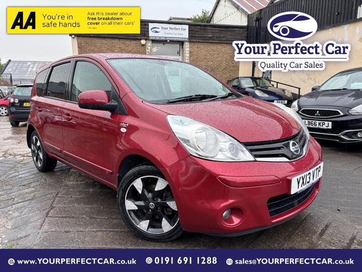Nissan Note 1.6 16V N-tec+ Auto Euro 5 5dr