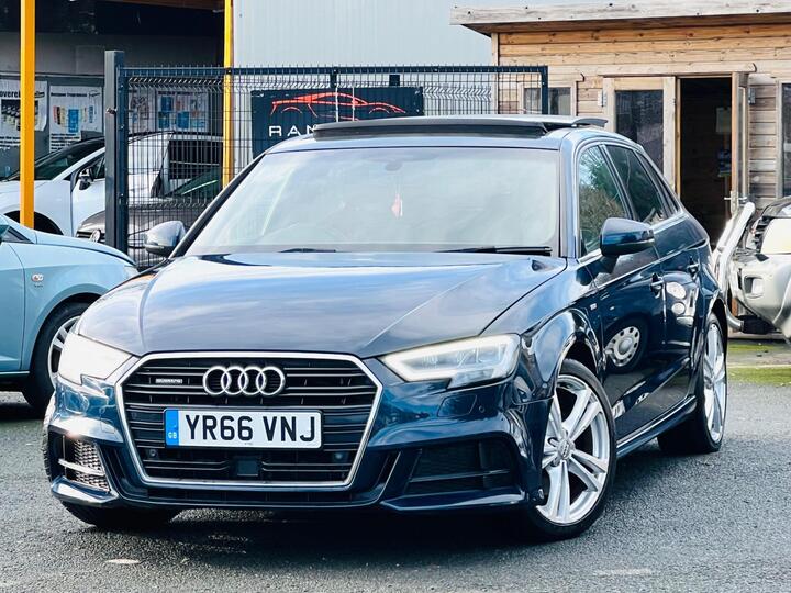 Audi A3 2.0 TFSI S Line Sportback S Tronic Quattro Euro 6 (s/s) 5dr