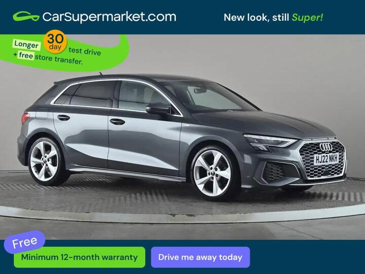 Audi A3 1.5 TFSI 35 S Line Sportback S Tronic Euro 6 (s/s) 5dr