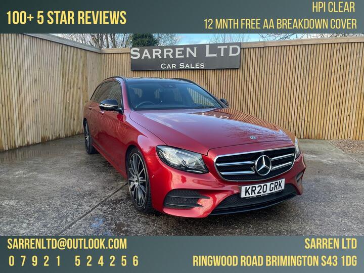 Mercedes-Benz E Class 2.0 E300d AMG Line Night Edition (Premium Plus) G-Tronic+ Euro 6 (s/s) 5dr