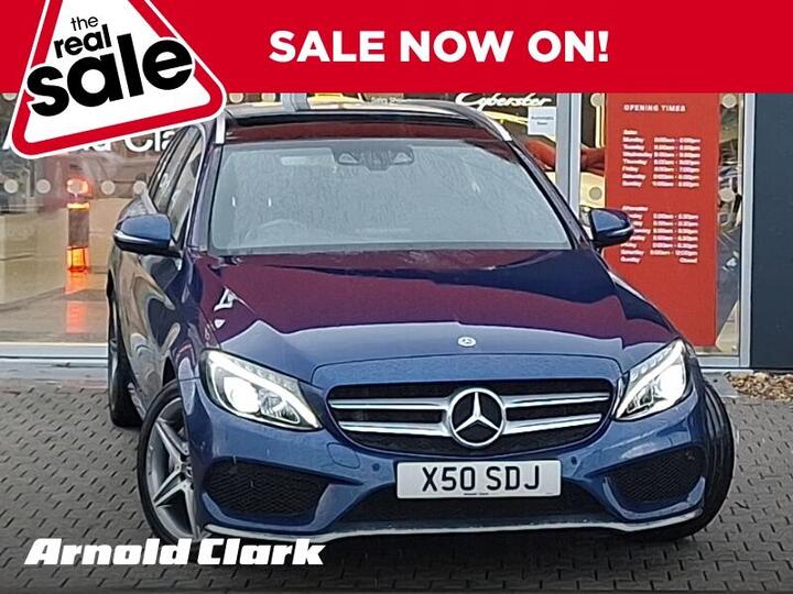 Mercedes-Benz C Class 2.0 C200 AMG Line (Premium) G-Tronic+ 4MATIC Euro 6 (s/s) 5dr