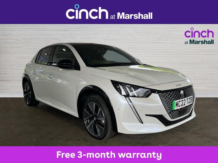 Peugeot E-208 50kWh GT Premium Auto 5dr (7kW Charger)