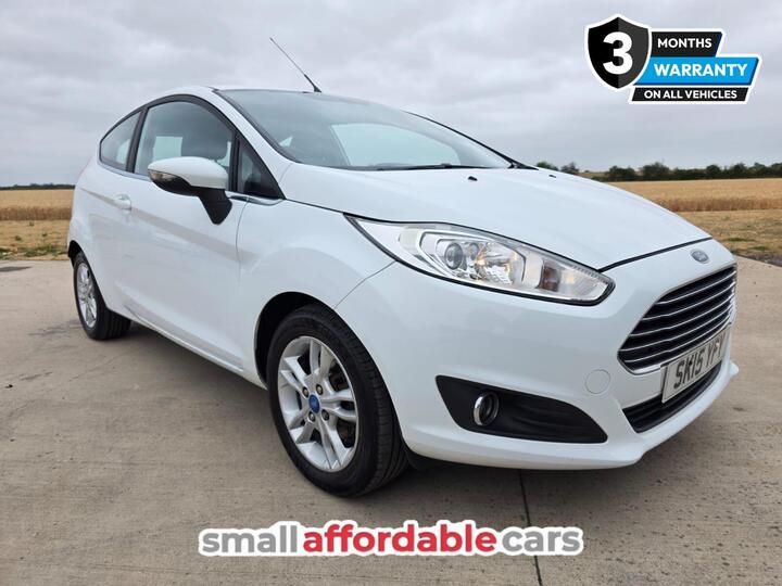 Ford Fiesta 1.0T EcoBoost Zetec Euro 5 (s/s) 3dr