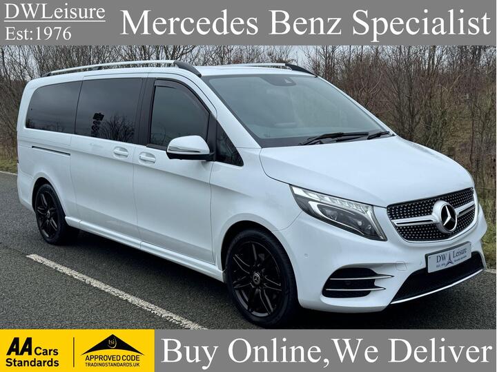 Mercedes-Benz V Class 2.2 V250d AMG Line G-Tronic+ Euro 6 (s/s) 5dr 8 Seat XLWB Mercedes-Benz V Class 2.2 V250d AMG Line G-Tronic+ Euro 6 (s/s) 5dr 8 Seat XLWB