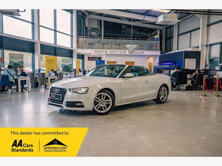 Audi A5 CABRIOLET 1.8 TFSI S Line Multitronic Euro 6 (s/s) 2dr