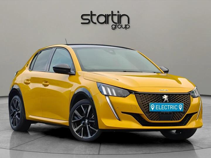 Peugeot E-208 50kWh GT Auto 5dr (7.4kW Charger)