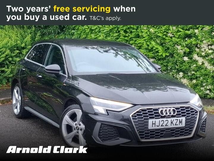 Audi A3 1.4 TFSIe 40 S Line Sportback S Tronic Euro 6 (s/s) 5dr 13kWh