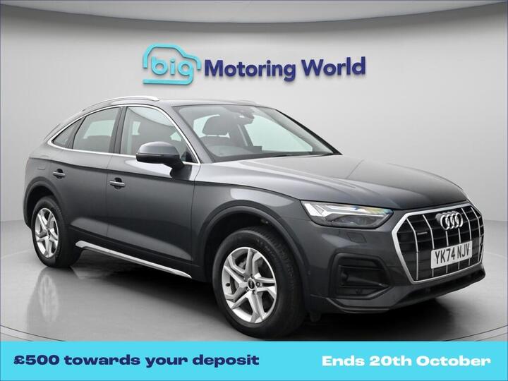 Audi Q5 2.0 TFSIe 50 Sport Sportback S Tronic Quattro Euro 6 (s/s) 5dr 17.9kWh