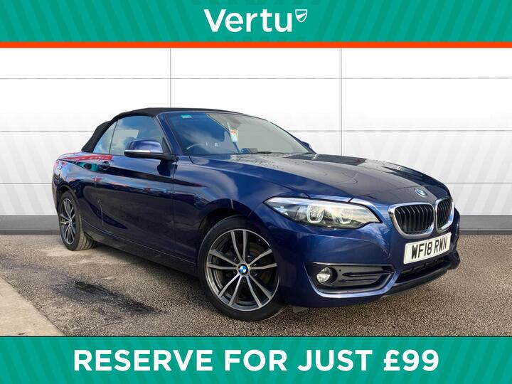 BMW 2 Series 1.5 218i Sport Euro 6 (s/s) 2dr