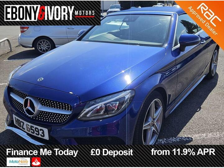Mercedes-Benz C CLASS 2.0 C200 AMG Line Cabriolet G-Tronic+ Euro 6 (s/s) 2dr